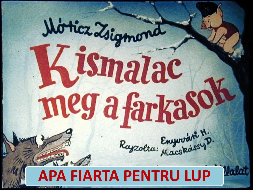 Apa fiartă pentru lup