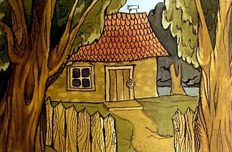 Căsuța din pădure de Frații Grimm