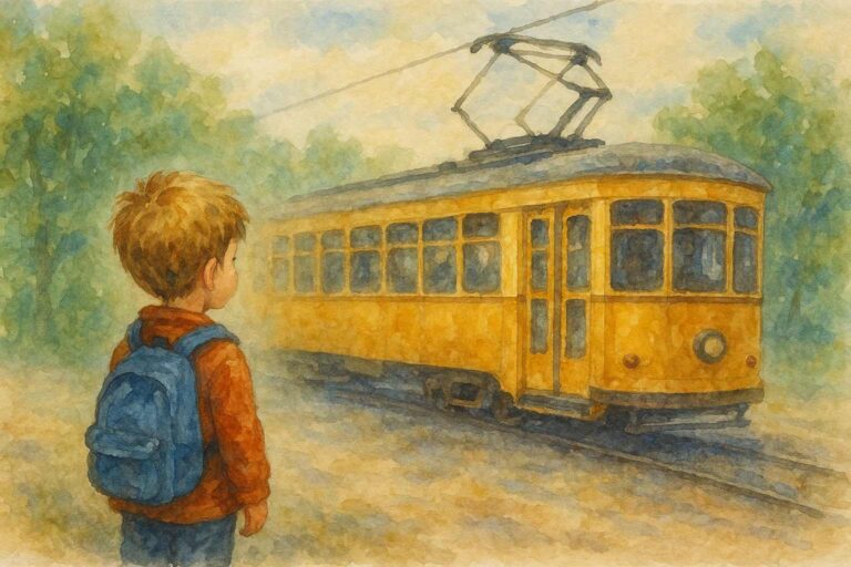 Frieder und die Straßenbahn