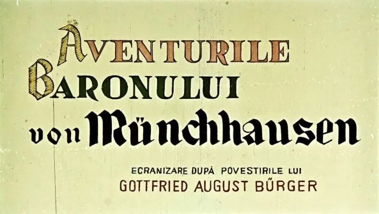 Aventurile Baronului Von Munchhausen de Gottfried August Burger