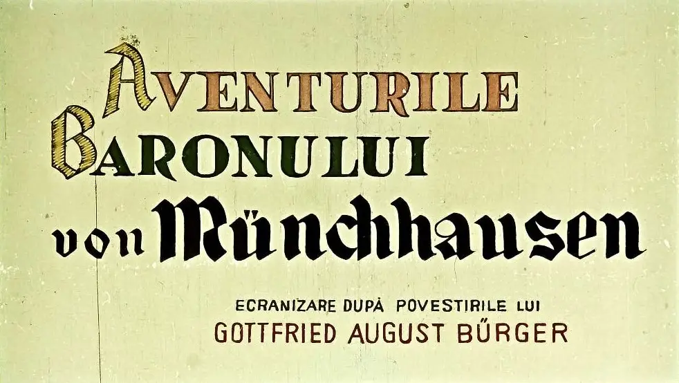 Aventurile Baronului Von Munchhausen de Gottfried August Burger