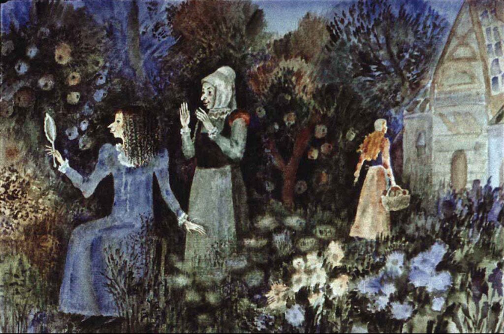 Doamna Vifor de Fratii Grimm