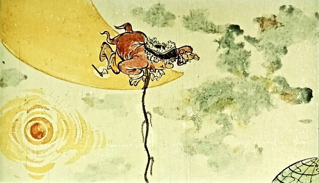 Ilustrație cu un personaj care privește în jur, însoțit de un text explicativ.