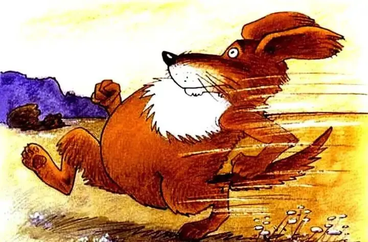 Ilustratie cu un caine care fuge, insotita de text explicativ despre starea sa de siguranta.