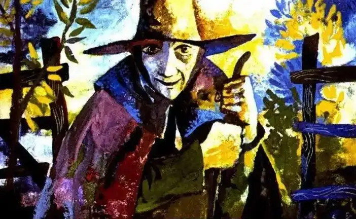 Ilustrație colorată cu un personaj care poartă o pălărie și face un gest de aprobat.