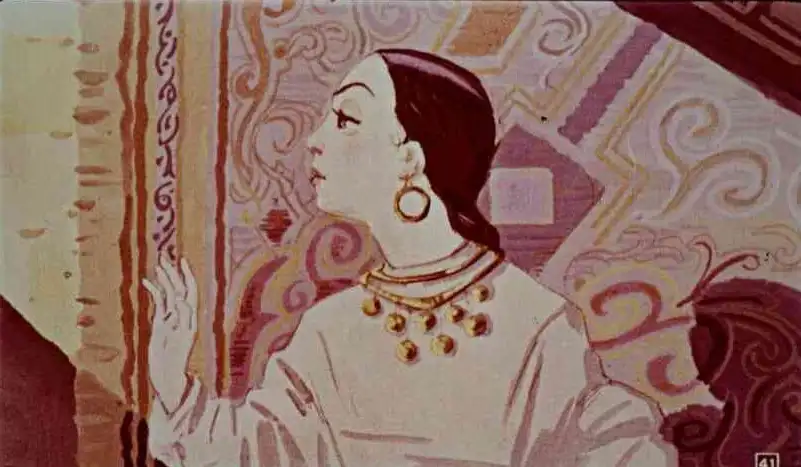 Ilustrație cu o femeie care se uită pe fereastră, cu un text descriptiv despre lumina soarelui.